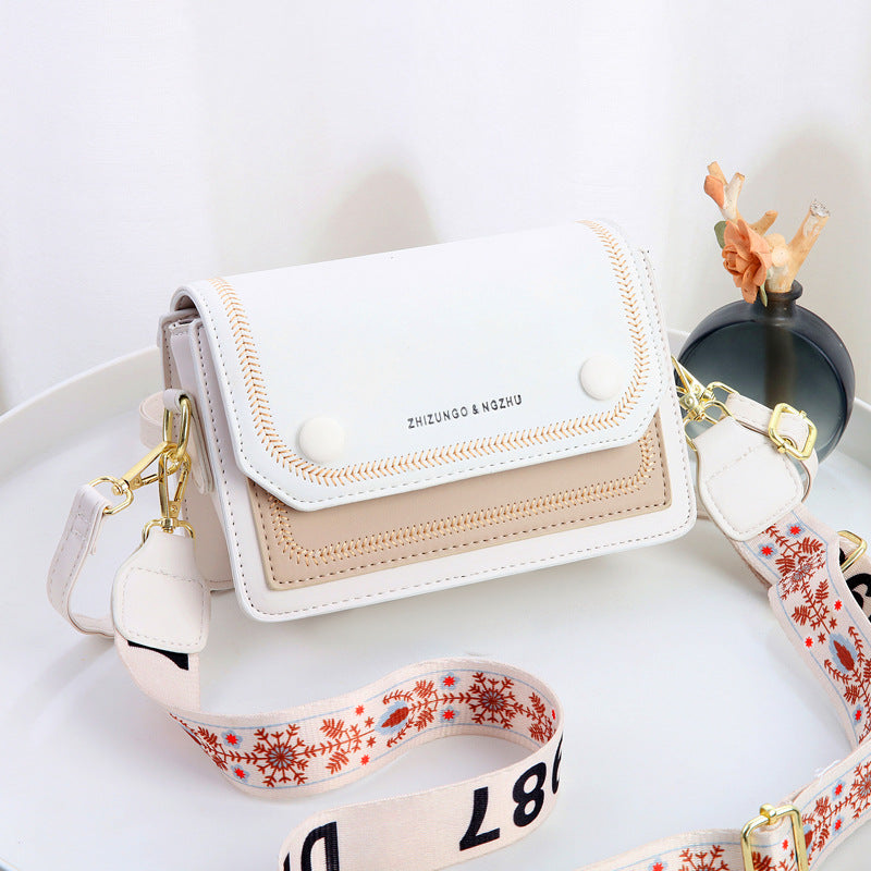 Wholesale Valentine's Day Summer New Fashion Shoulder Bag Niche Wide Strap Crossbody Bag for Hair